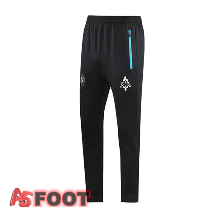 Pantalon de Foot SSC Naples Noir Bleu 2021/2022
