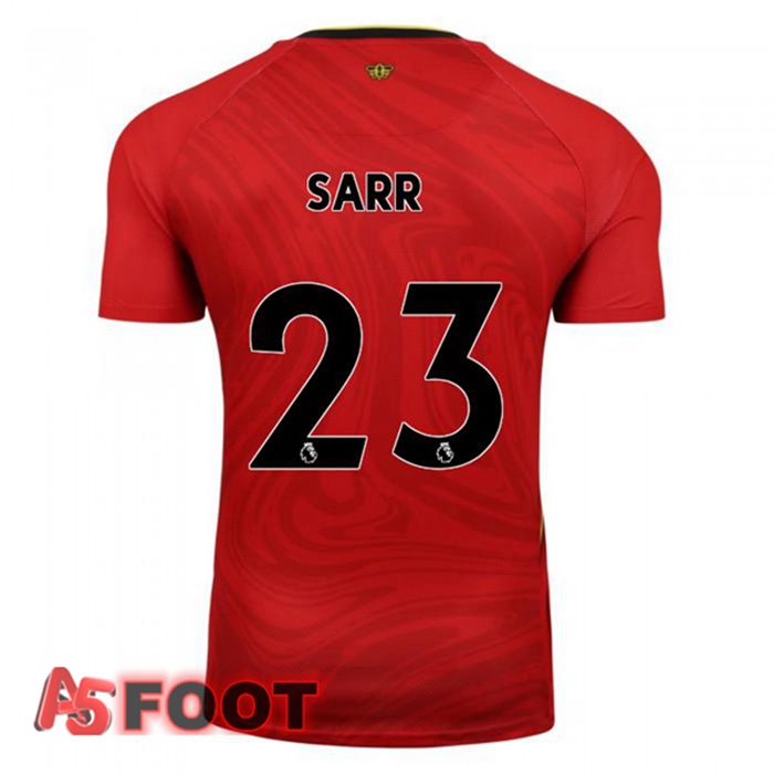 Maillot Watford FC (SARR 23) Exterieur Rouge 2021/22