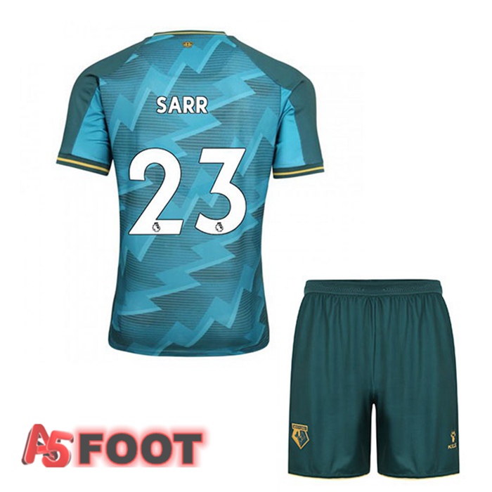 Maillot Watford FC (SARR 23) Enfant Third Bleu 2021/22