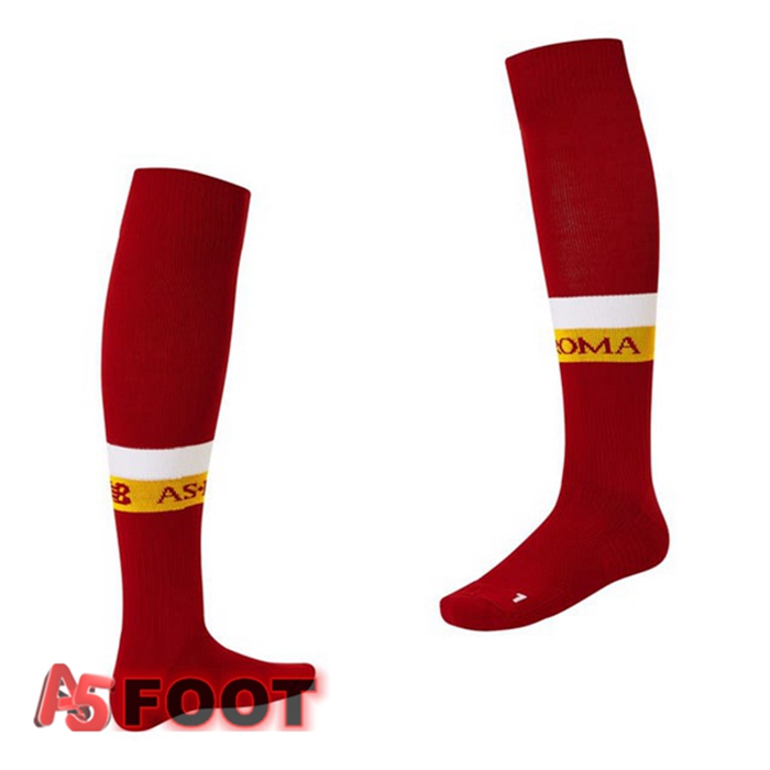 Chaussettes de Foot AS Roma Domicile 2021/2022