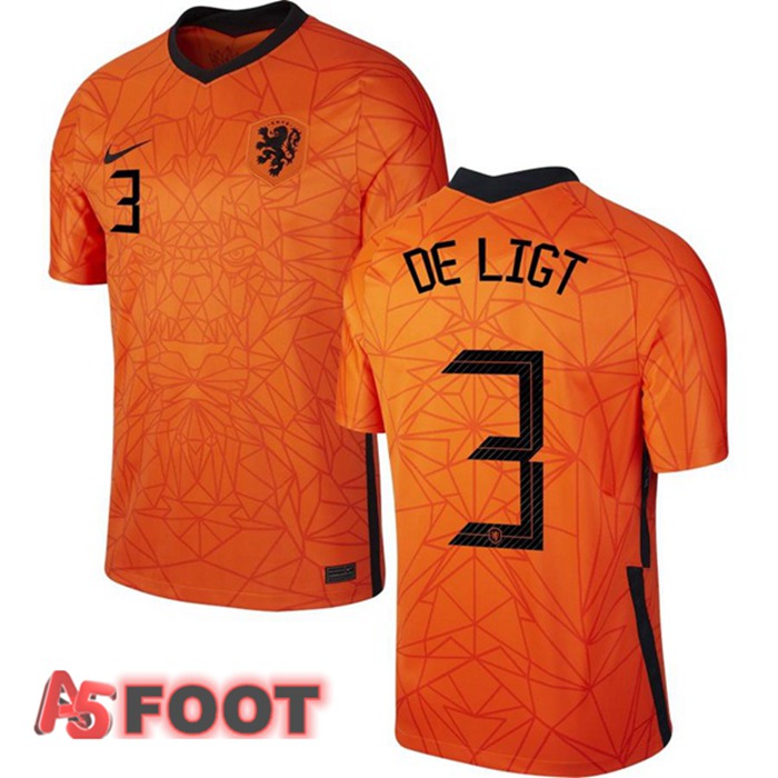 Maillot Equipe de Pays-Bas (DE LIGT 3) Domicile 2020/2021