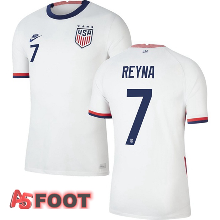 Maillot Equipe de Etats-Unis (REYNA 7) Domicile 2020/2021