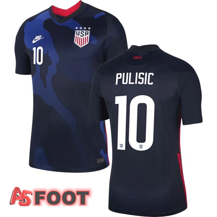 Maillot Equipe de Etats-Unis (PULISIC 10) Exterieur 2020/2021
