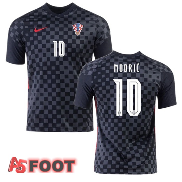 Maillot Equipe de Croatie (MODRIĆ 10) Exterieur 2020/2021