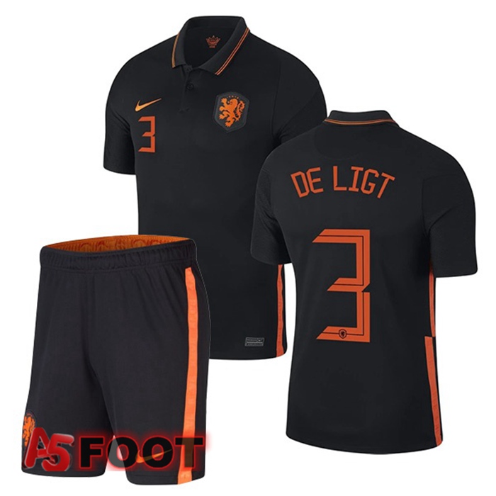 Maillot Equipe de Pays-Bas (DE LIGT 3) Enfant Exterieur 2020/2021