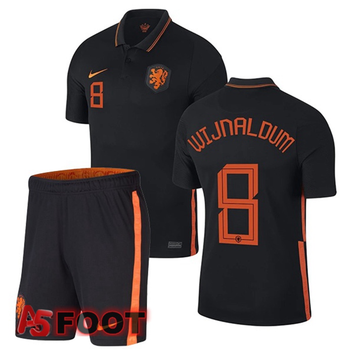 Maillot Equipe de Pays-Bas (WIJNALDUM 8) Enfant Exterieur 2020/2021