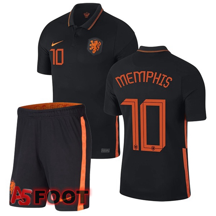Maillot Equipe de Pays-Bas (MEMPHIS 10) Enfant Exterieur 2020/2021