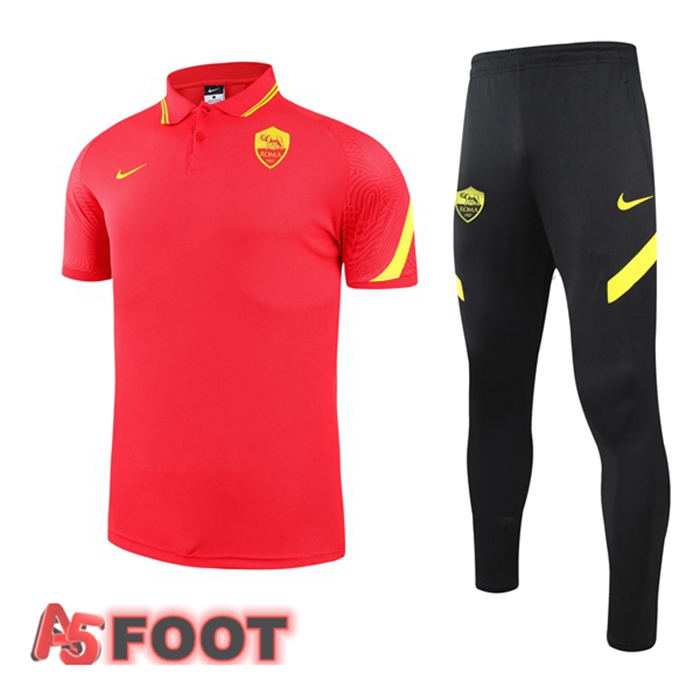 Polo de Foot AS Roma + Pantalon Rouge 2021/2022