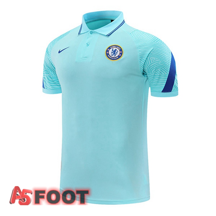 Polo de Foot FC Chelsea Bleu 2021/2022