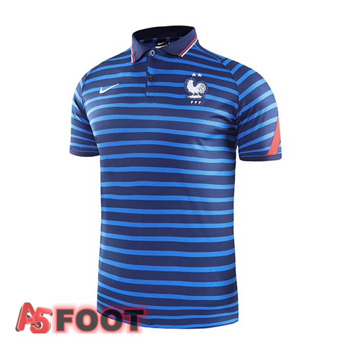 Polo de Foot France Bleu 2021/2022