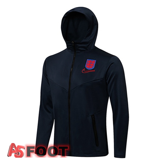 Sweat Capuche Angleterre Bleu Royal 2021/2022