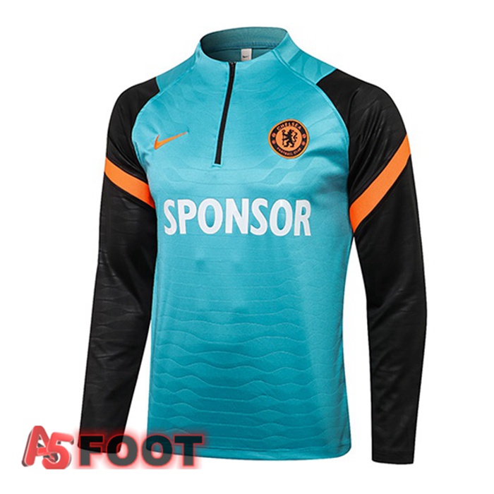 Sweatshirts FC Chelsea Bleu Noir 2021/2022