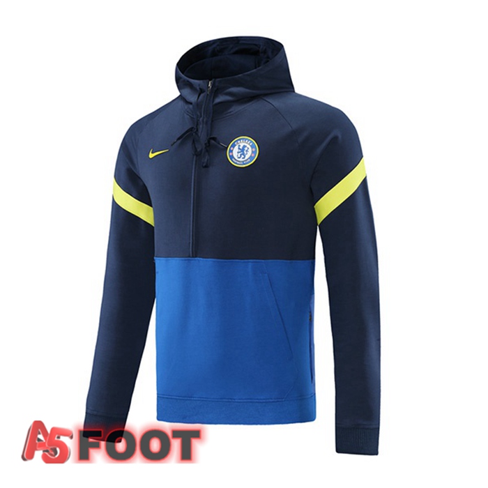 Sweat Capuche FC Chelsea Bleu Royal 2021/2022