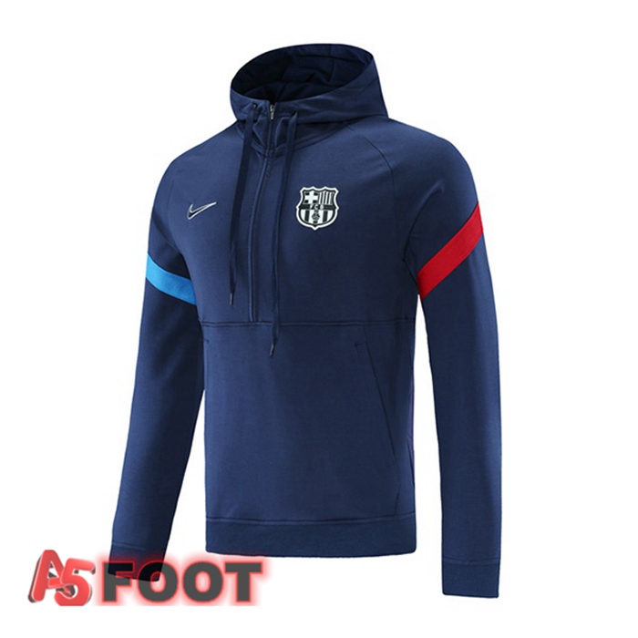 Sweat Capuche FC Barcelone Bleu 2021/2022