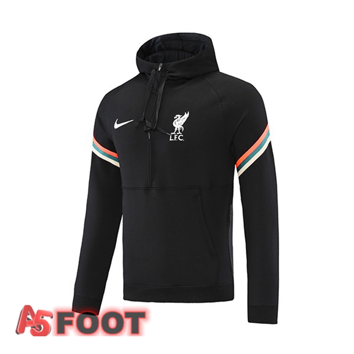 Sweat Capuche FC Liverpool Noir 2021/2022