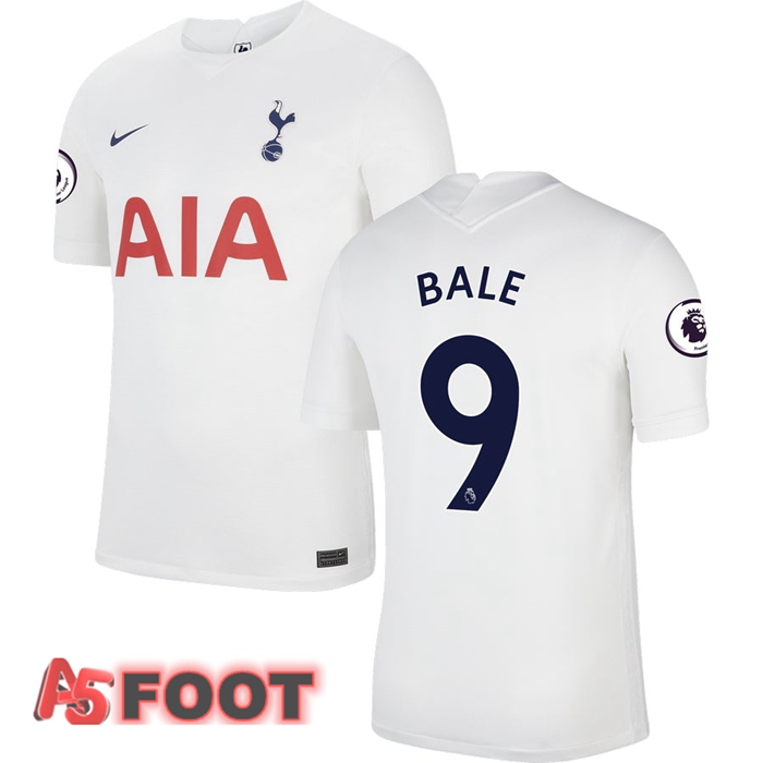 Maillot Tottenham Hotspur (BALE 9) Domicile Blanc 2021/2022