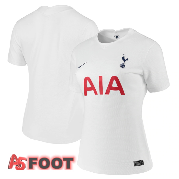 Maillot Tottenham Hotspur Femme Domicile Blanc 2021/2022