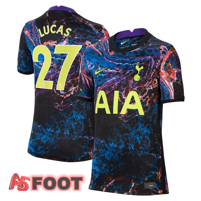 Maillot Tottenham Hotspur (LUCAS 27) Enfant Exterieur 2021/2022