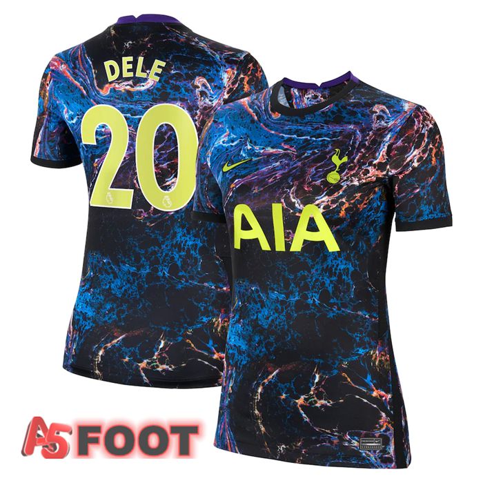 Maillot Tottenham Hotspur (DELE 20) Femme Exterieur 2021/2022