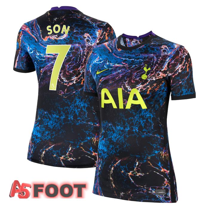 Maillot Tottenham Hotspur (SON 7) Femme Exterieur 2021/2022