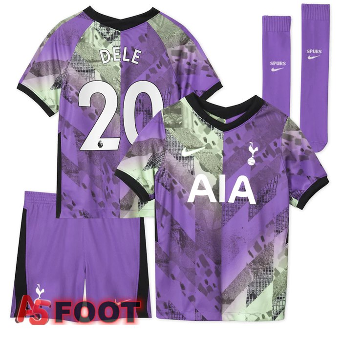 Maillot Tottenham Hotspur (DELE 20) Enfant Third 2021/2022
