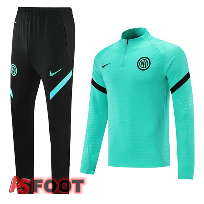 Survetement de Foot Inter Milan Vert 2021/2022