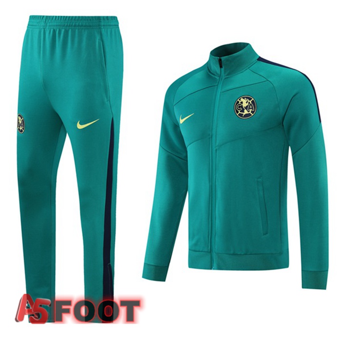 Veste Survetement de Foot Club America Vert 2021/2022