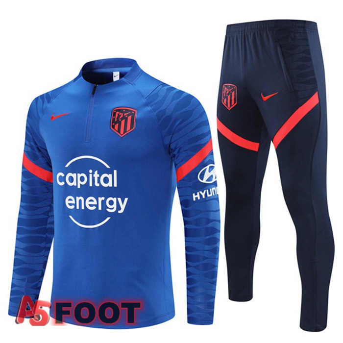 Survetement de Foot Atletico Madrid Bleu 2021/2022