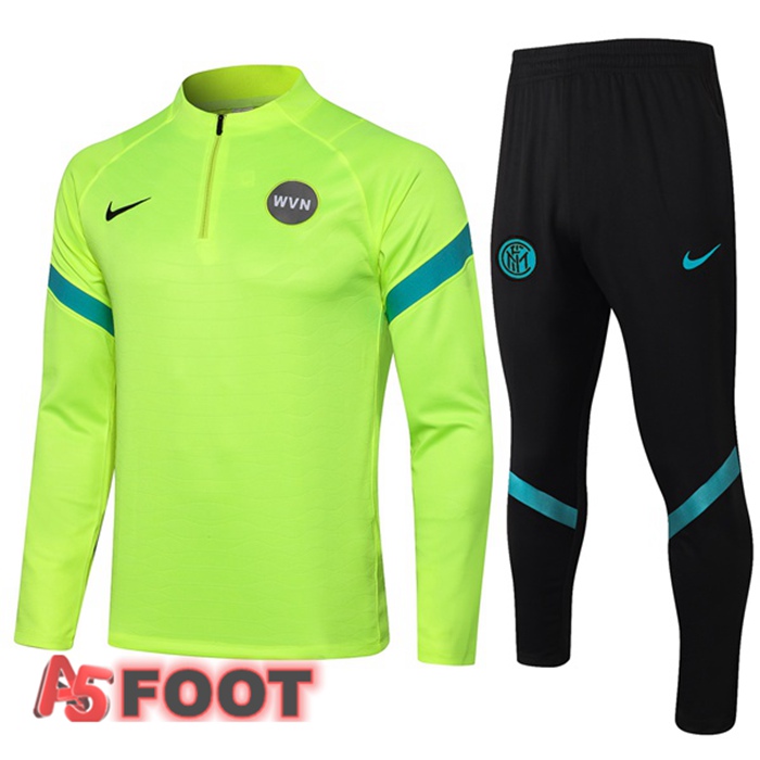 Survetement de Foot Inter Milan Vert 2021/2022