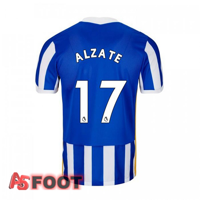 Maillot Brentford FC (ALZATE 17) Domicile Bleu/Blanc 2021/22