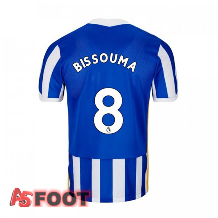 Maillot Brentford FC (BISSOUMA 8) Domicile Bleu/Blanc 2021/22