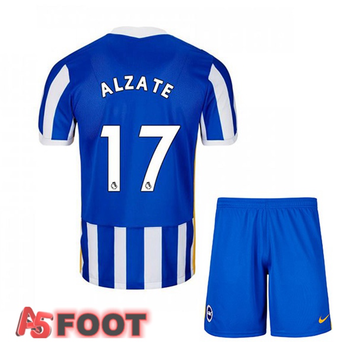 Maillot Brentford FC (ALZATE 17) Enfant Domicile Bleu/Blanc 2021/22
