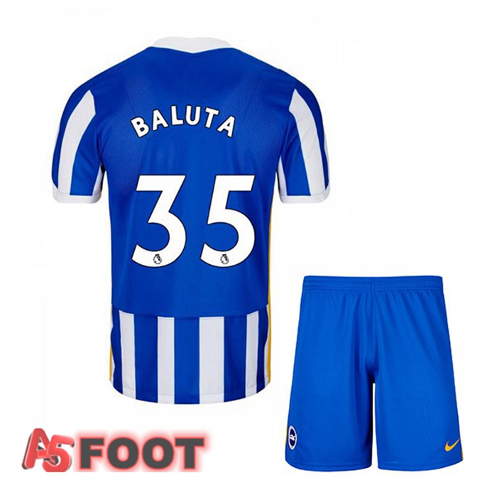 Maillot Brentford FC (BALUTA 35) Enfant Domicile Bleu/Blanc 2021/22