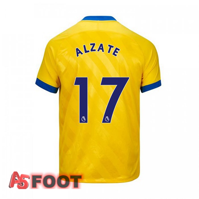 Maillot Brentford FC (ALZATE 17) Third Jaune 2021/22