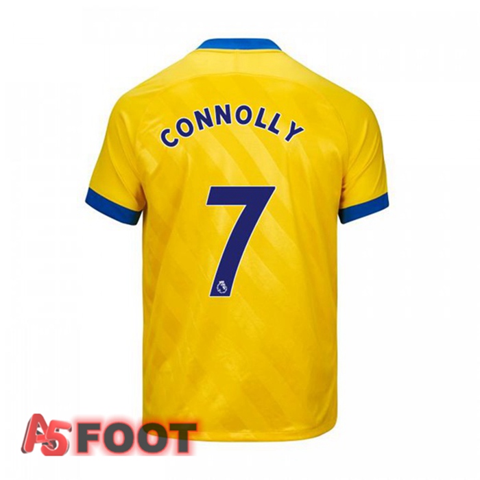Maillot Brentford FC (CONNOLLY 7) Third Jaune 2021/22