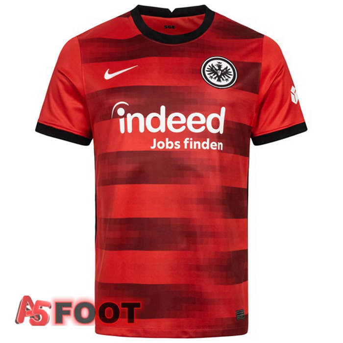 Maillot Eintracht Frankfurt Exterieur Rouge 2021/22