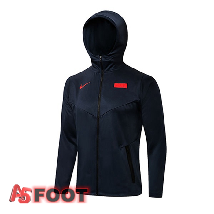 Veste A Capuche France Bleu Royal 2021/2022