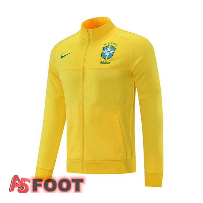 Veste de Foot Bresil Jaune 2021/2022