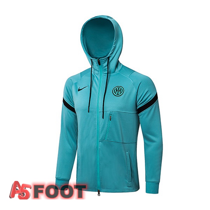 Veste A Capuche Inter Milan Bleu 2021/2022