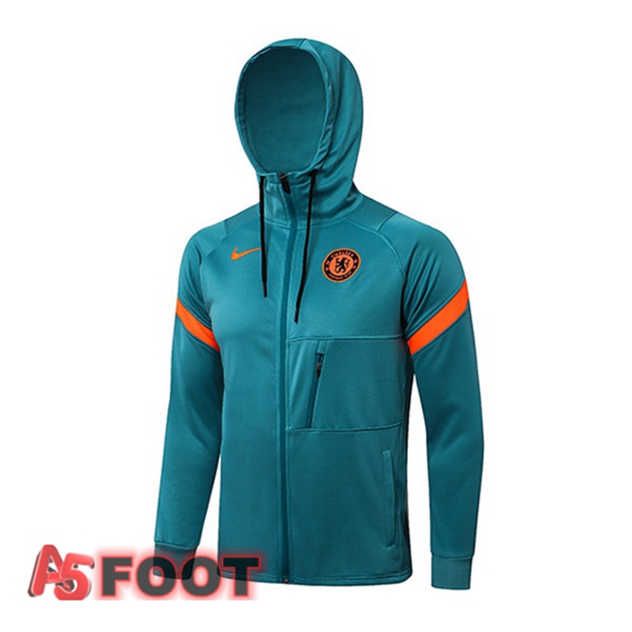Veste A Capuche FC Chelsea Bleu 2021/2022