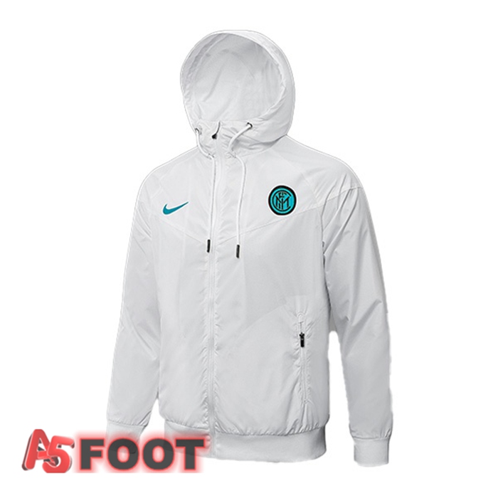 Veste A Capuche Inter Milan Blanc 2021/2022