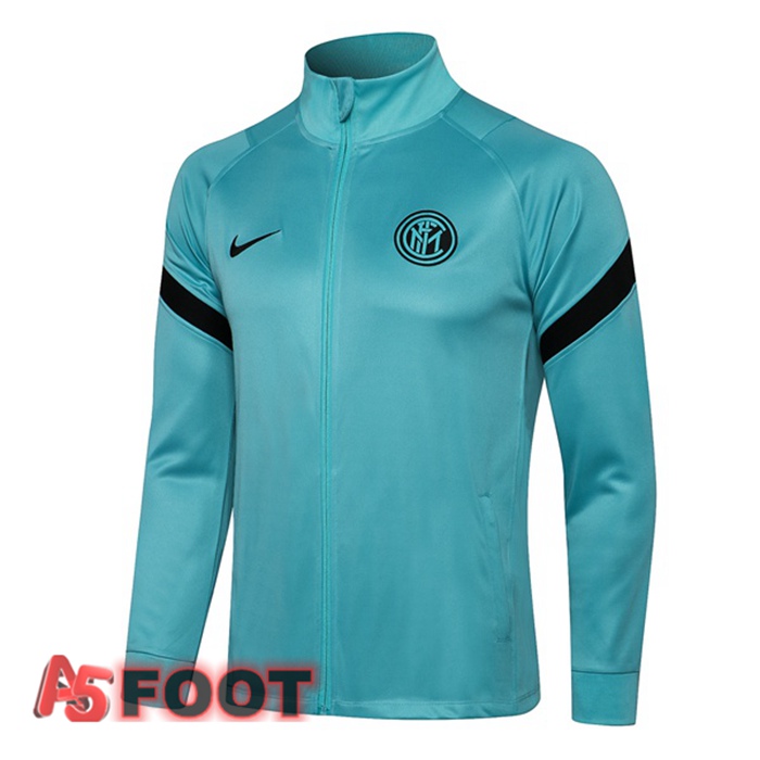 Veste de Foot Inter Milan Bleu 2021/2022