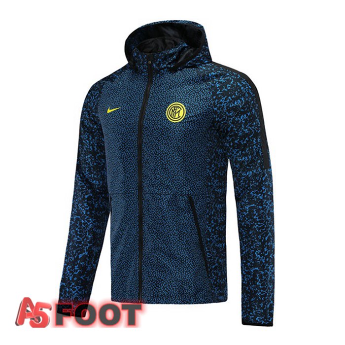 Coupe Vent Inter Milan Bleu Noir 2021/2022