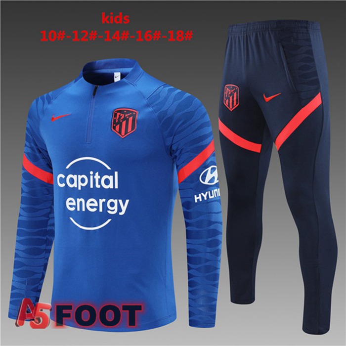 Survetement Enfant Atletico Madrid Bleu 2021/2022