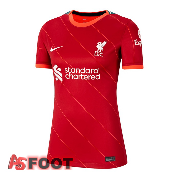 Maillot De Foot FC Liverpool Femme Domicile Rouge 2021/2022