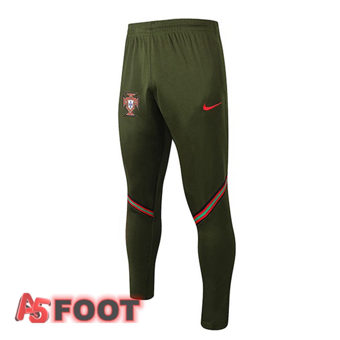 Pantalon de Foot Portugal Vert 2021/2022
