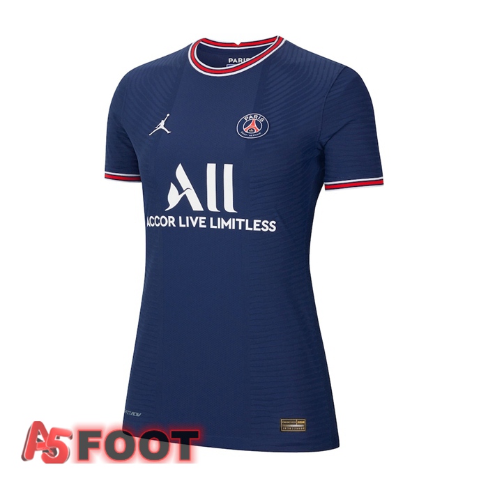 Maillot Paris Saint Germain x Jordan Femme Domicile Bleu 2021/2022