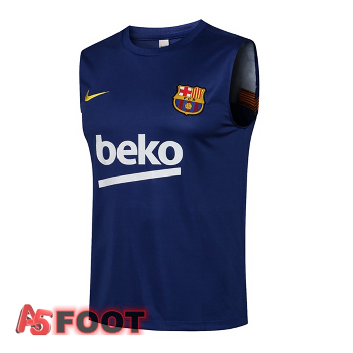Gilet de Foot FC Barcelone Bleu 2021/2022