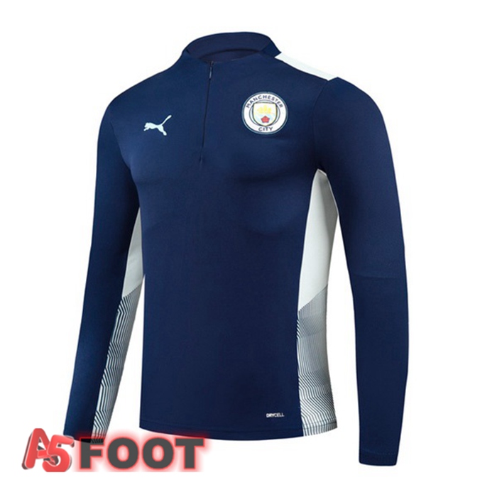 Sweatshirts Manchester City Bleu 2021/2022