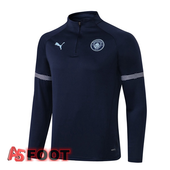 Sweatshirts Manchester City Bleu Royal 2021/2022